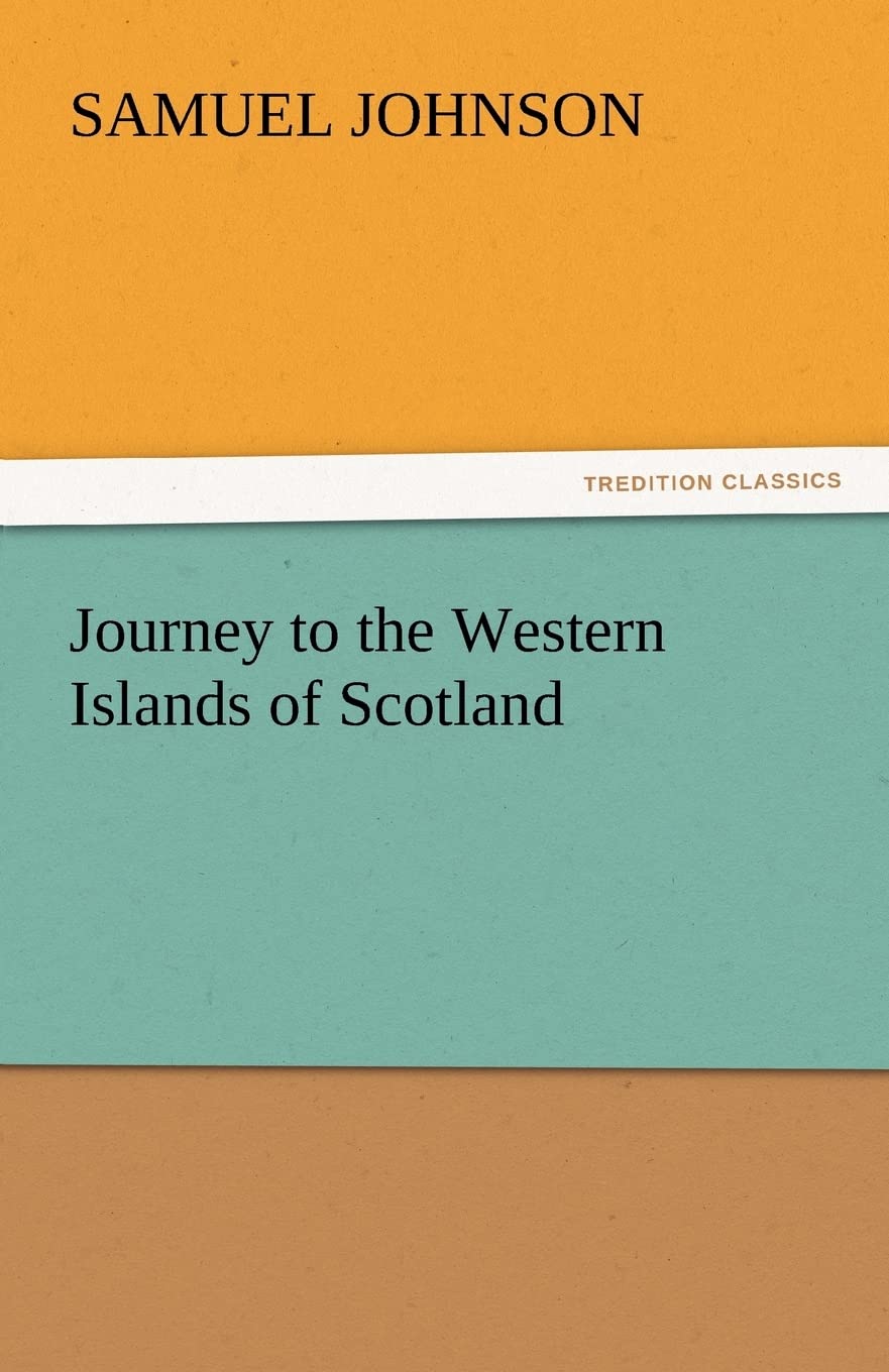 Journey to the Western Islands of Scotland,Used
