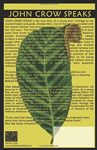 John Crow Speaks: Earth Teachings of the Jamaican Elders,Used