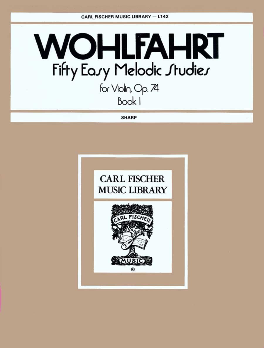 Fifty Easy Melodic Studies For Violin, Book 1,Used