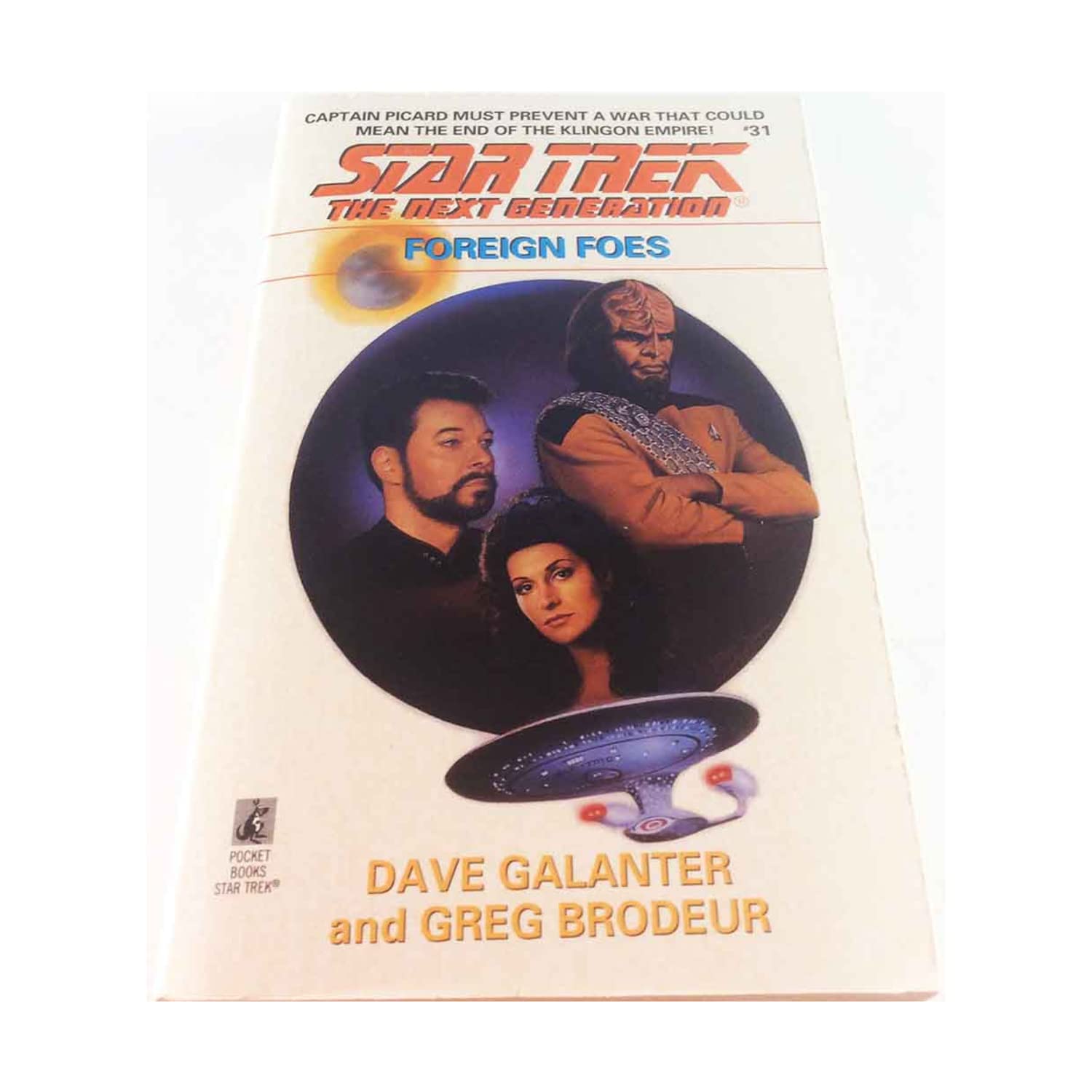 Foreign Foes (Star Trek The Next Generation, No 31),Used