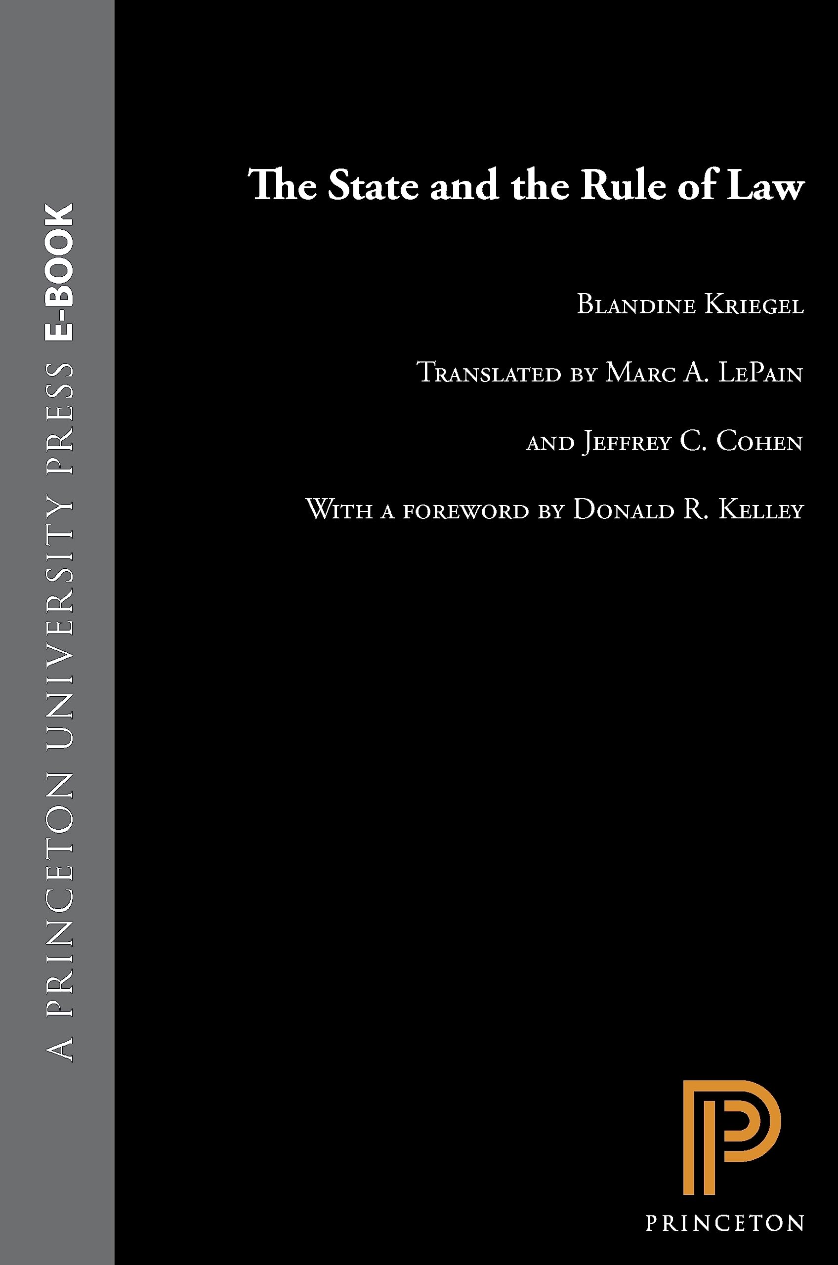 The State and the Rule of Law,New