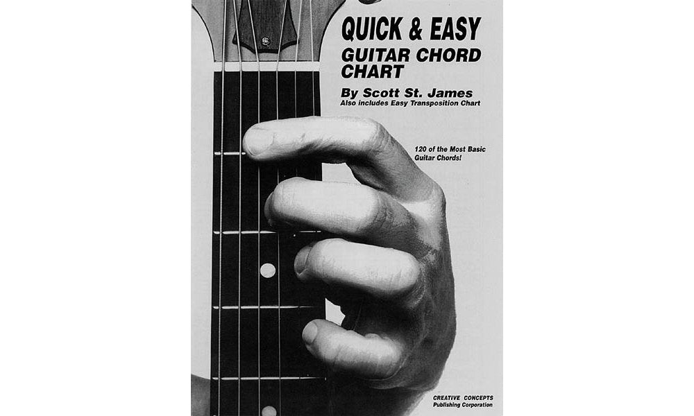 Quick And Easy Guitar Chord Chart,Used