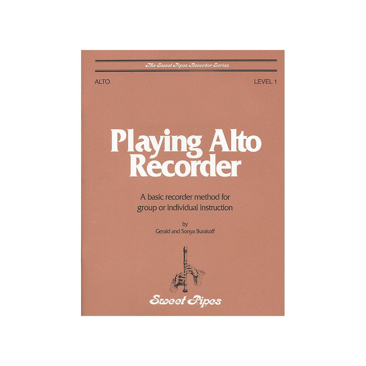Sweet Pipes Playing Alto Recorder-Used Condition
