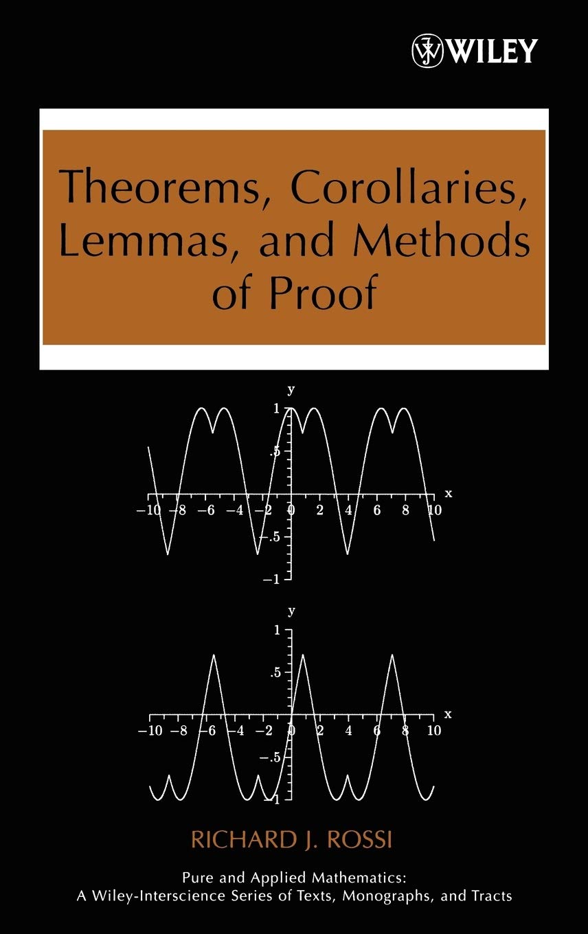 Theorems, Corollaries, Lemmas, And Methods Of Proof