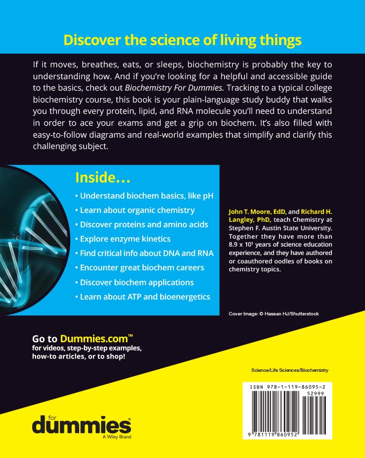 Biochemistry For Dummies,Used