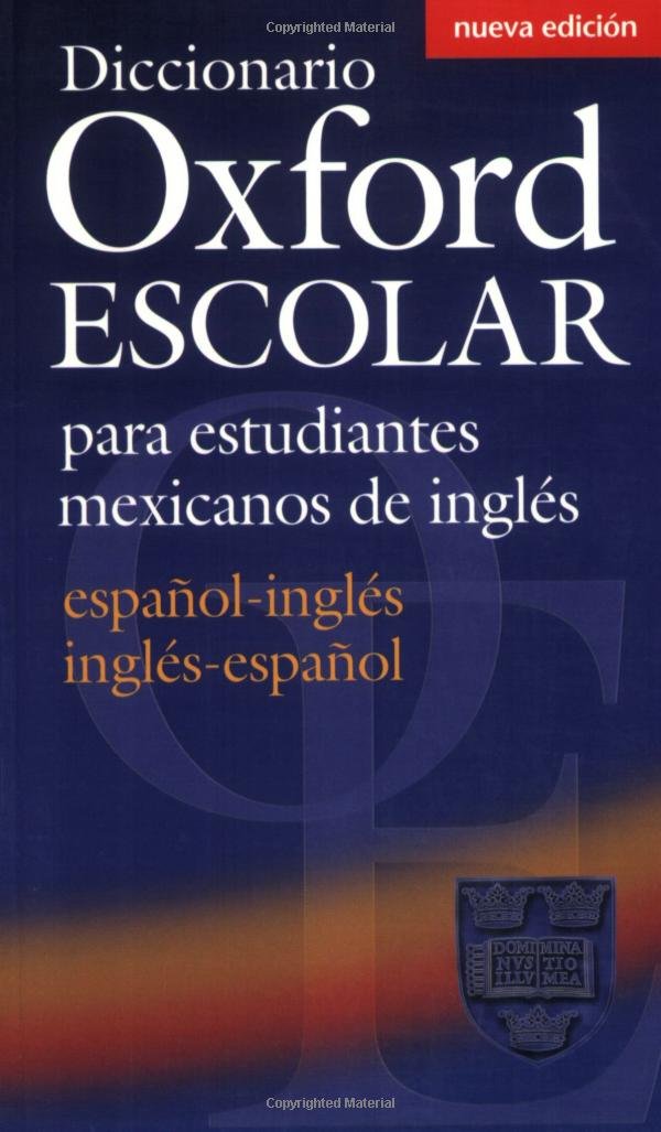 Diccionario Oxford Escolar,Used