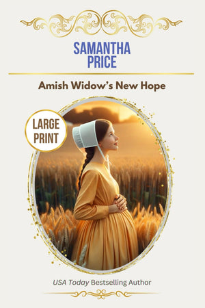 Amish Widow's New Hope LARGE PRINT,Used