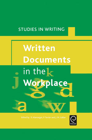 Written Documents in the Workplace (Studies in Writing),Used