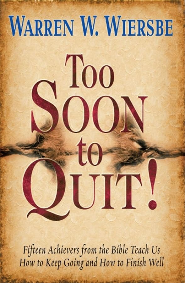 Too Soon to Quit!,New