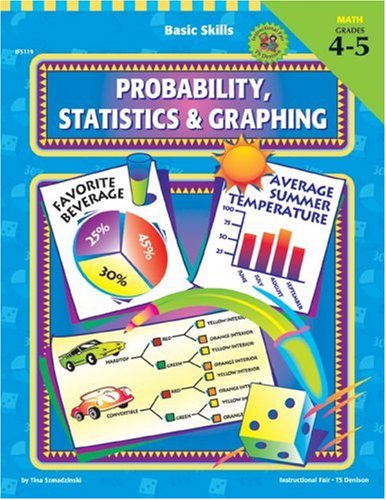 Probability, Statistics & Graphing, Grades 45 (Basic Skills Series),Used