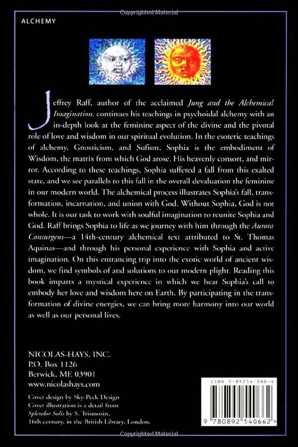 The Wedding of Sophia: The Divine Feminine in Psychoidal Alchemy (The Jung on the Hudson Book series),New