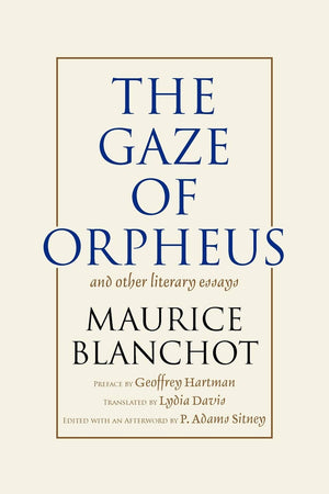 Gaze of Orpheus: and other literary essays,Used