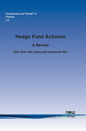 Hedge Fund Activism: A Review,Used