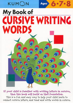 My Book Of Cursive: Writing Words (Cursive Writing Workbooks),Used