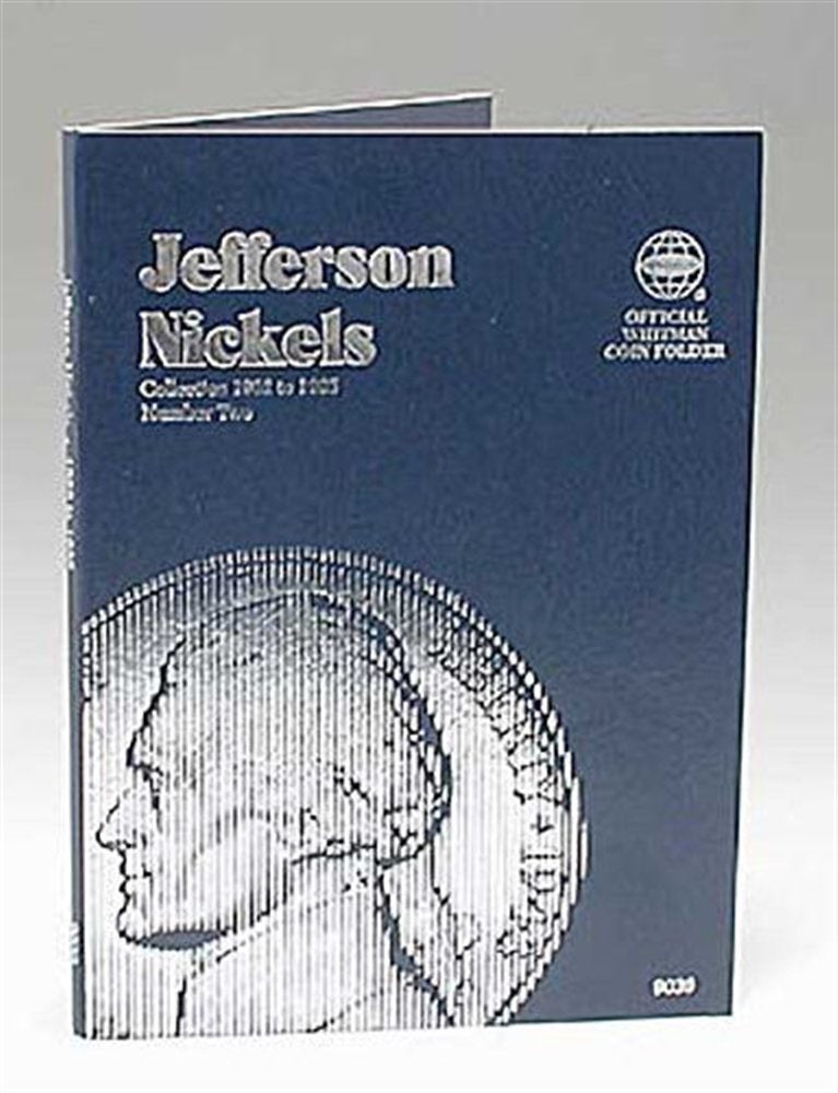 Jefferson Nickels Folder 19621995 (Official Whitman Coin Folder),New