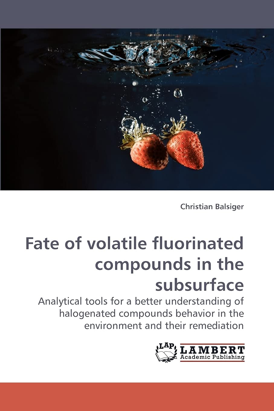 Fate of volatile fluorinated compounds in the subsurface: Analytical tools for a better understanding of halogenated compounds b,Used