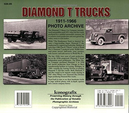 Diamond T Trucks 19111966 Photo Archive,Used