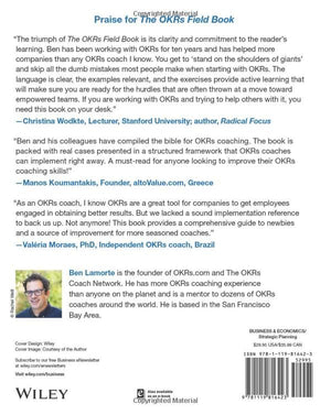 The OKRs Field Book: A StepbyStep Guide for Objectives and Key Results Coaches,Used