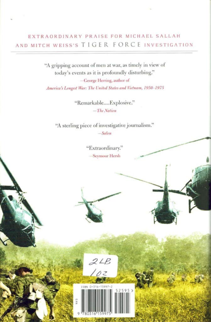 Tiger Force: A True Story Of Men And War,Used