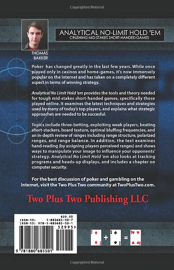Analytical Nolimit Hold 'Em: Crushing Midstakes Shorthanded Games (Nolimit Hold 'Em Books)