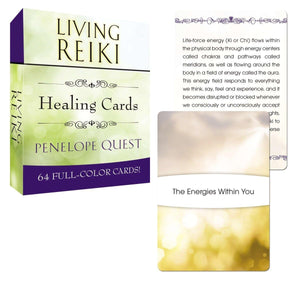 Living Reiki Healing Cards (Tarcher Inspiration Cards),Used