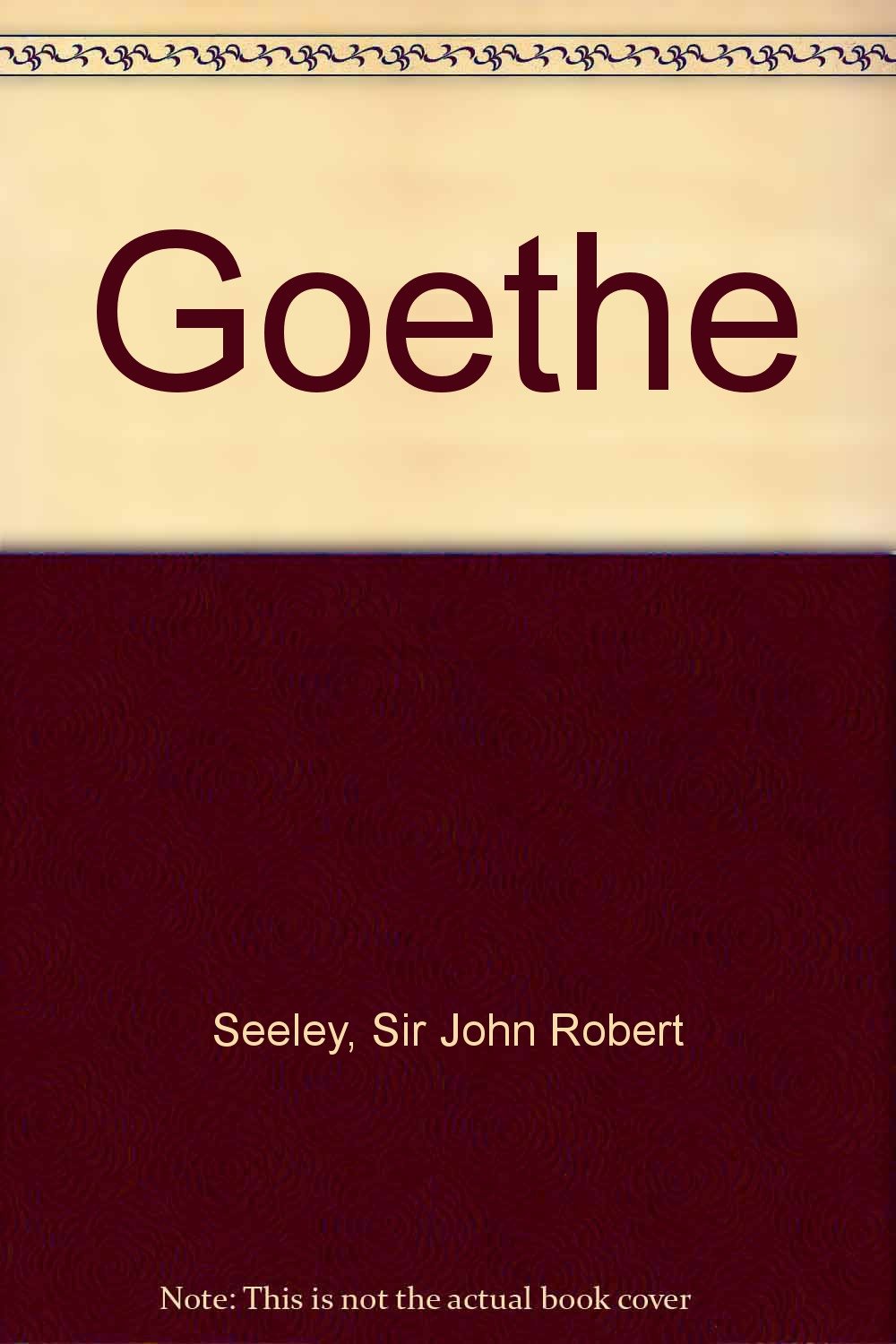 Goethe reviewed after sixty years,Used