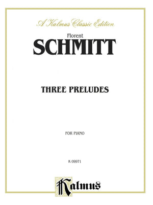 Three Preludes (Kalmus Edition),Used