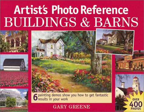 Artist's Photo Reference: Buildings & Barns (Artist's Photo Reference Series),Used