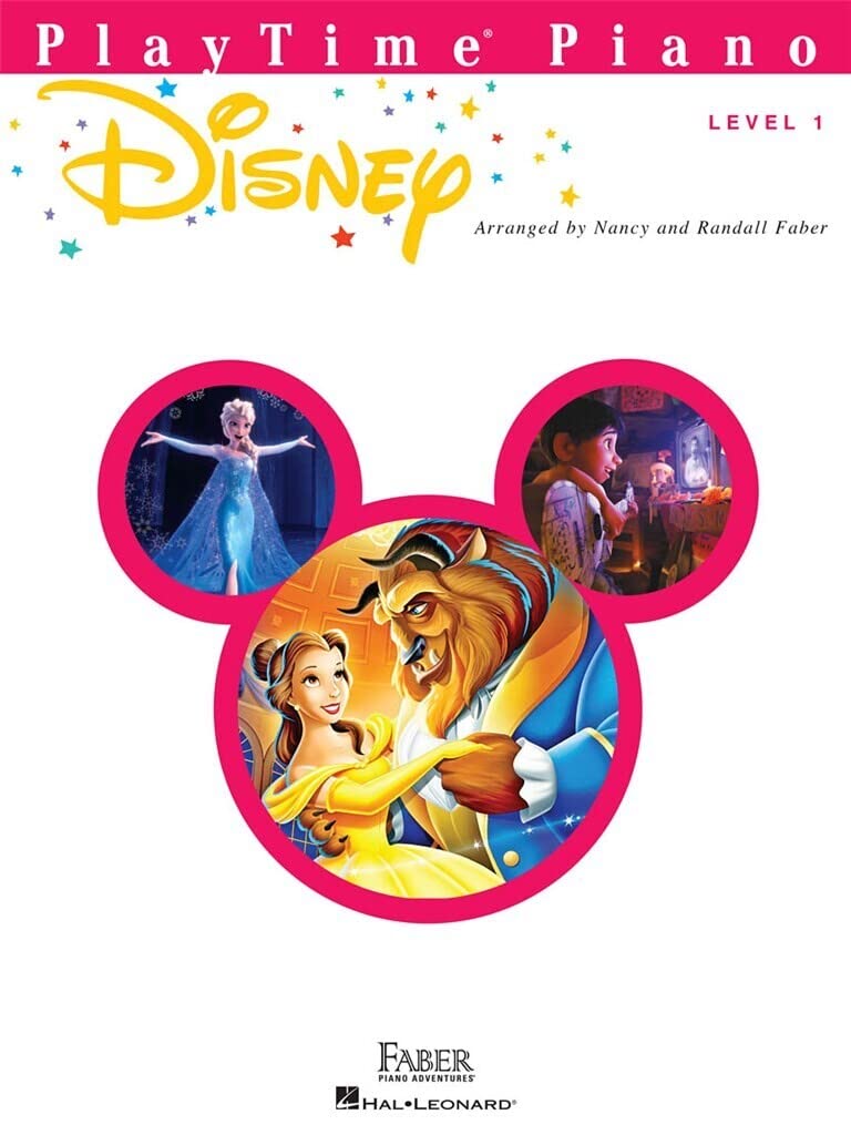Playtime Piano Disney  Easy Piano Sheet Music  Fun Beginner Songs For Kids  Level 1 Arrangements  Includes Let It Go, Beauty An,Used