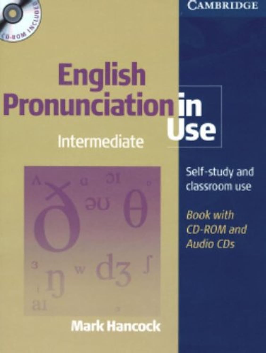 English Pronunciation in Use Intermediate with Answers, Audio CDs and CDROM,Used