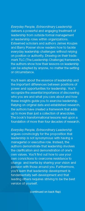 Everyday People, Extraordinary Leadership: How to Make a Difference Regardless of Your Title, Role, or Authority,Used
