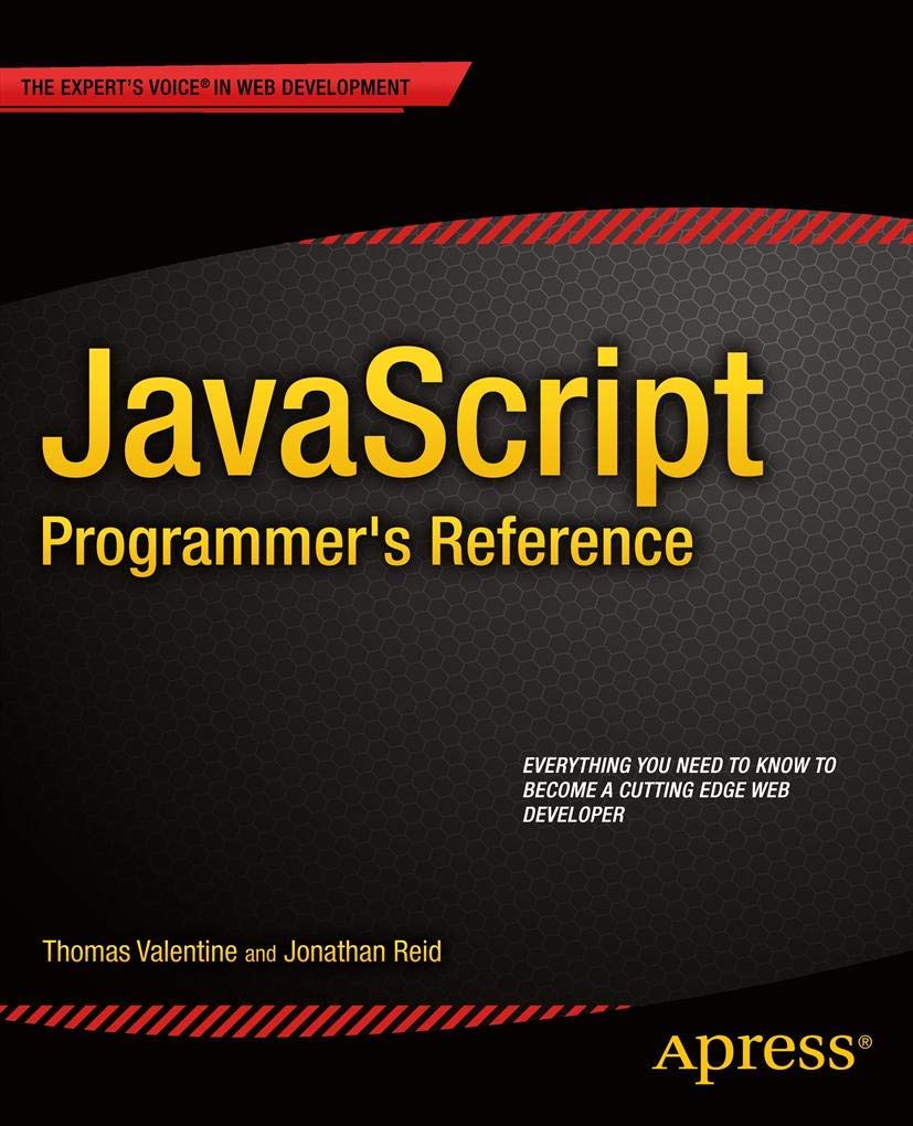 JavaScript Programmer's Reference,New