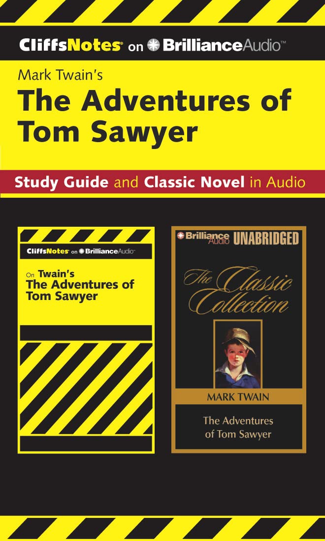 The Adventures Of Tom Sawyer Cliffsnotes Collection,Used