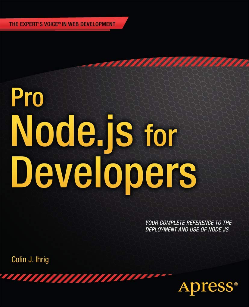 Pro Node.js for Developers,Used