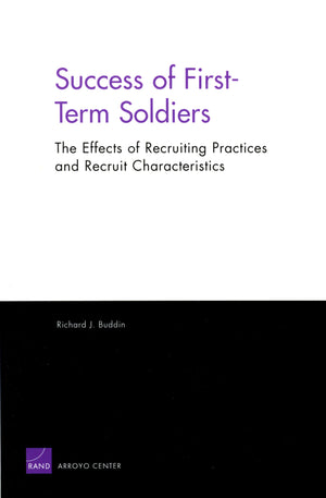 Success Of Firstterm Soldiers: The Effects Of Recruiting Practices And Rescruit Characteristics,Used