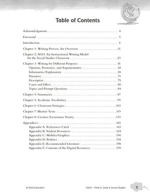 Think It, Show It Social Studies: Strategies for Communicating Understanding  Teacher Resource Provides Strategies to Develop C,Used