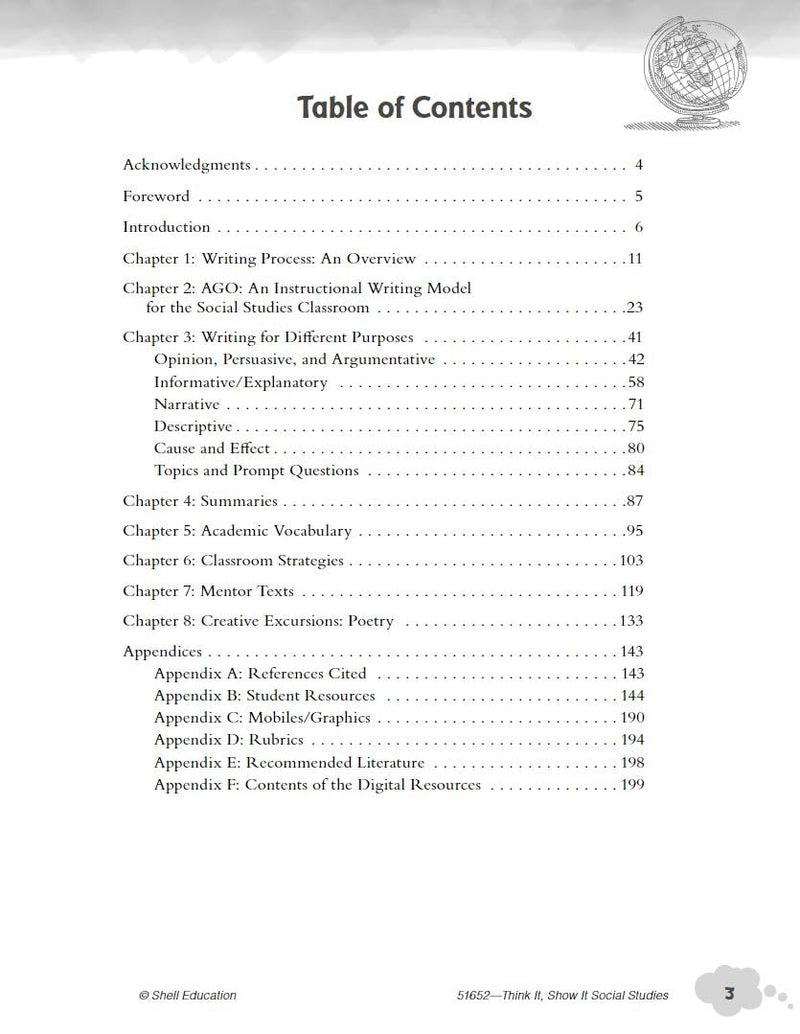 Think It, Show It Social Studies: Strategies for Communicating Understanding  Teacher Resource Provides Strategies to Develop C,Used
