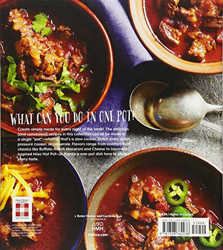 Better Homes and Gardens Wonder Pot: OnePot Meals from Slow Cookers, Dutch Ovens, Skillets, and Casseroles,Used