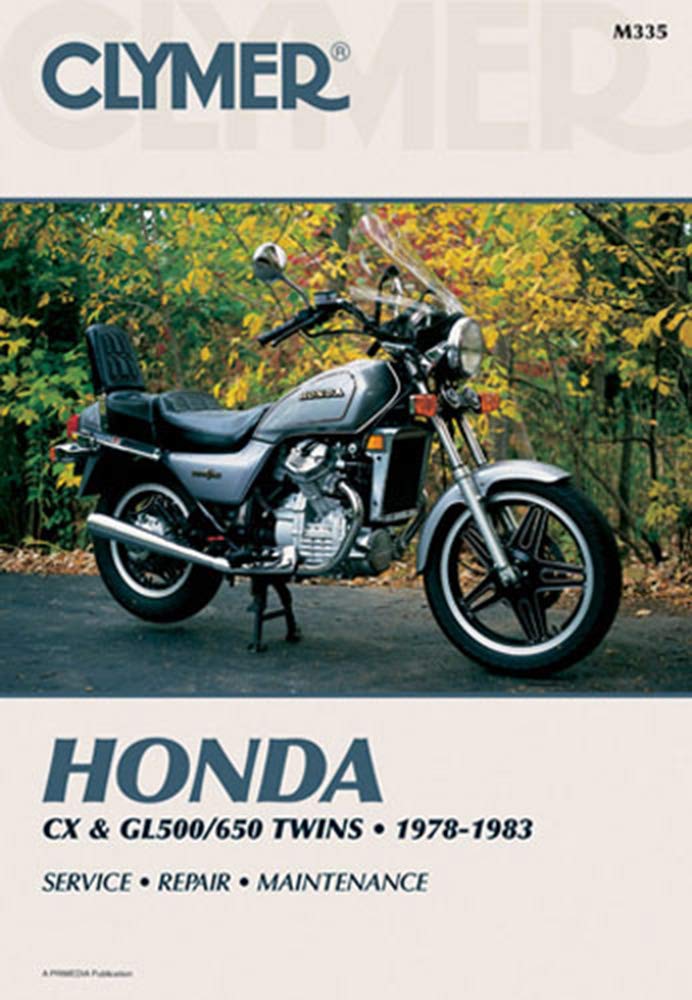 Honda CX and GL500/650 Motorcycle (19781983) Service Repair Manual,Used