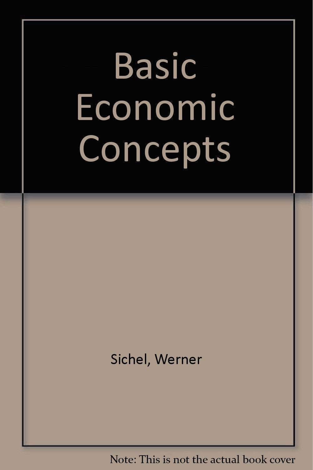 Basic economic concepts (Rand McNally economics series),Used