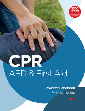 CPR, AED & First Aid Provider Handbook,Used