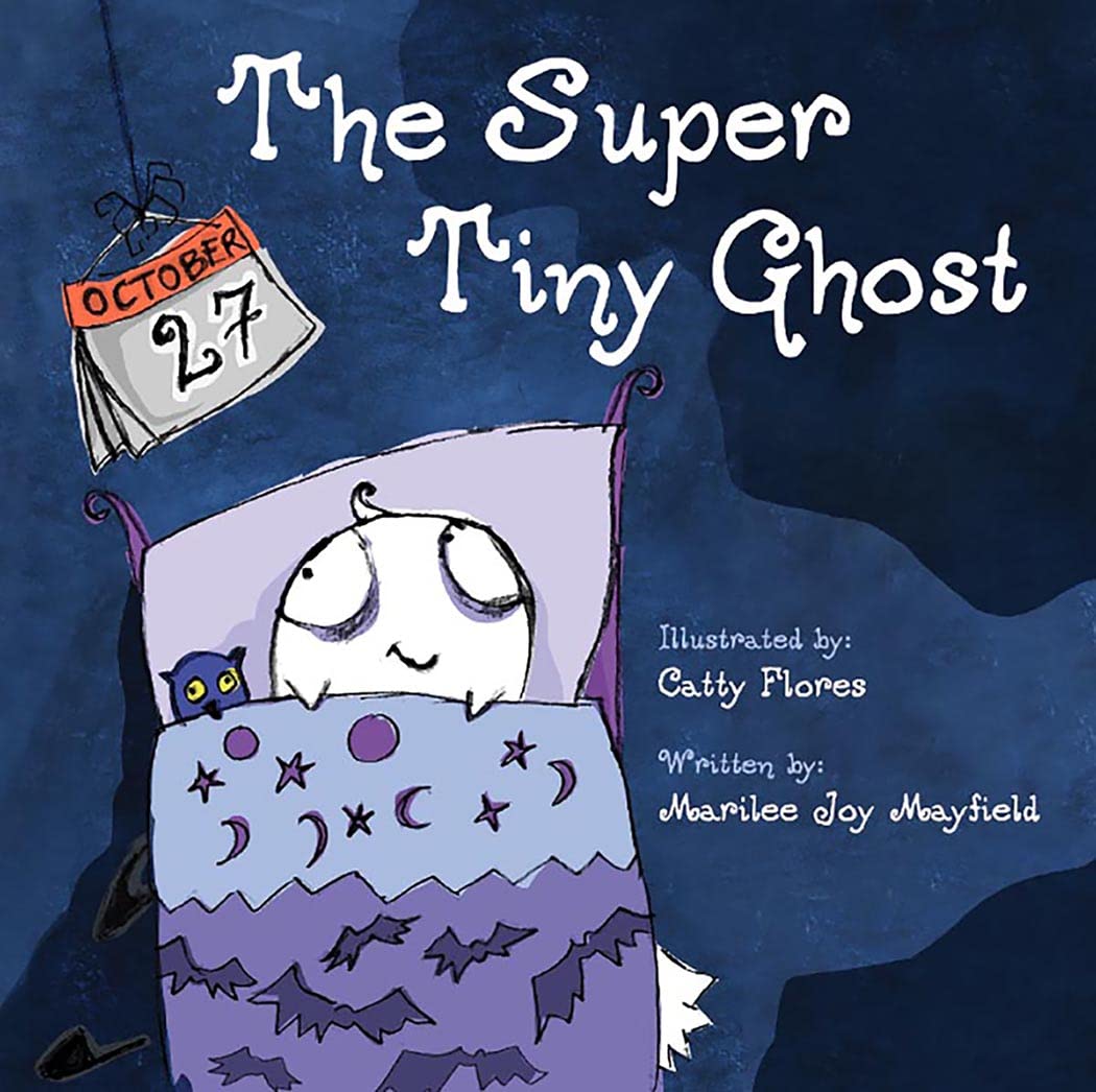 The Super Tiny Ghost  Halloween Book for Kids Ages 38, Discover How A Ghosts Dream to Appear Very Scary Shifts to Focusing On ,Used