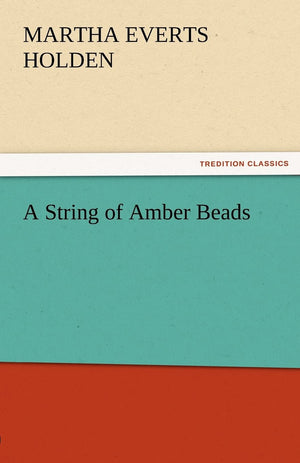 A String of Amber Beads,Used