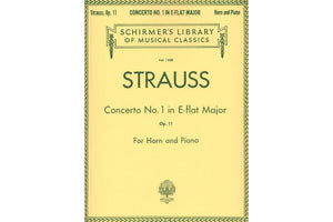 Concerto No. 1 in E Flat Major, Op. 11: Schirmer Library of Classics Volume 1888 French Horn and Piano Re (Schirmer's Library of,New
