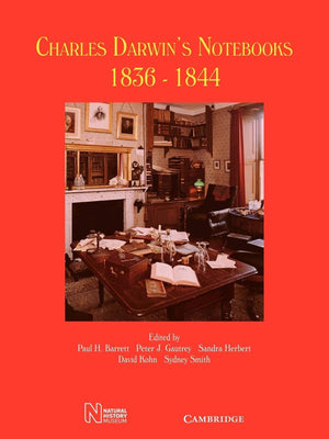 Charles Darwin's Notebooks, 18361844: Geology, Transmutation of Species, Metaphysical Enquiries,Used