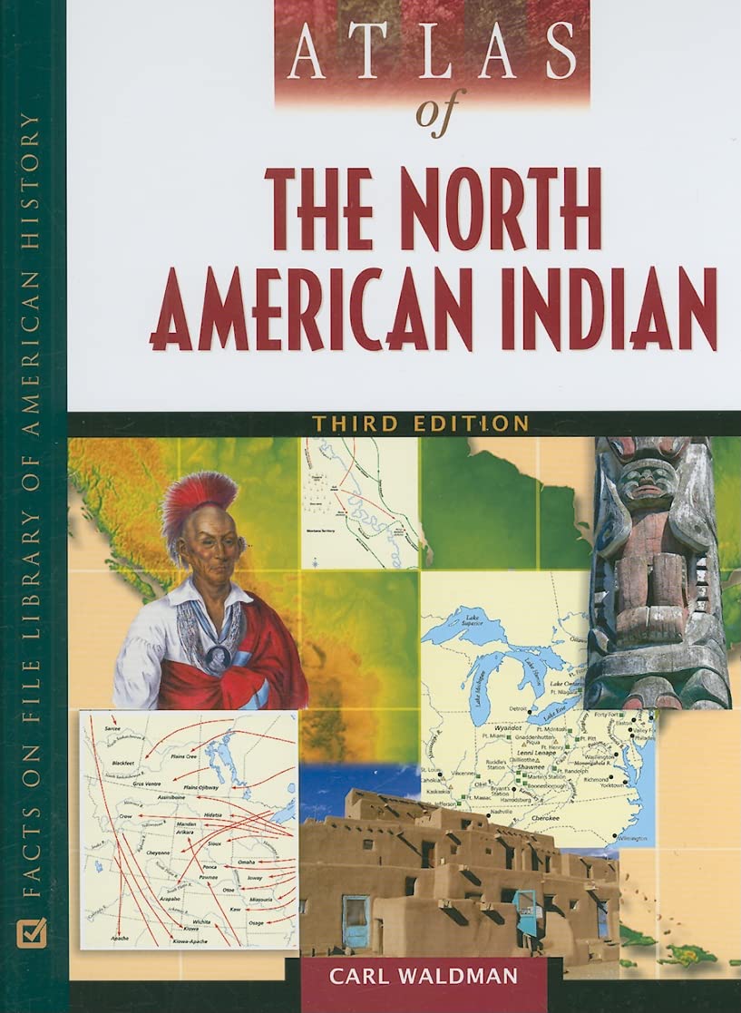 Atlas of the North American Indian (Facts on File Library of American Literature),Used