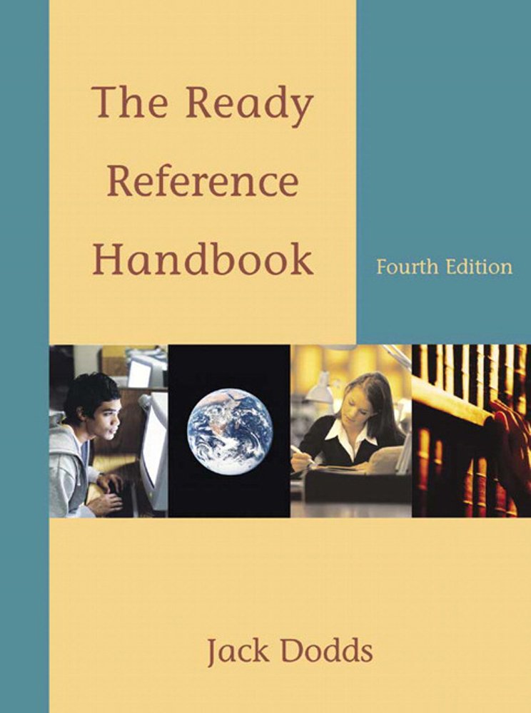 The Ready Reference Handbook,New