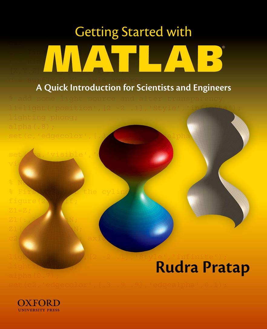 Getting Started with MATLAB: A Quick Introduction for Scientists and Engineers,Used