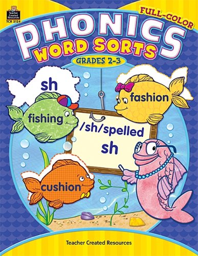 FullColor Phonics Word Sorts (Teacher Created Resources),New