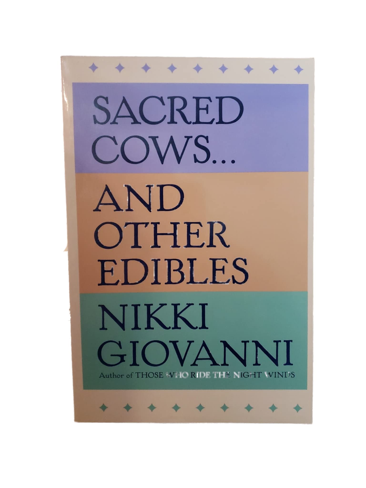 Sacred Cows...and Other Edibles,Used